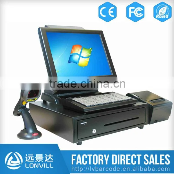 Window POS Terminal Device All in One Touch Screen POS