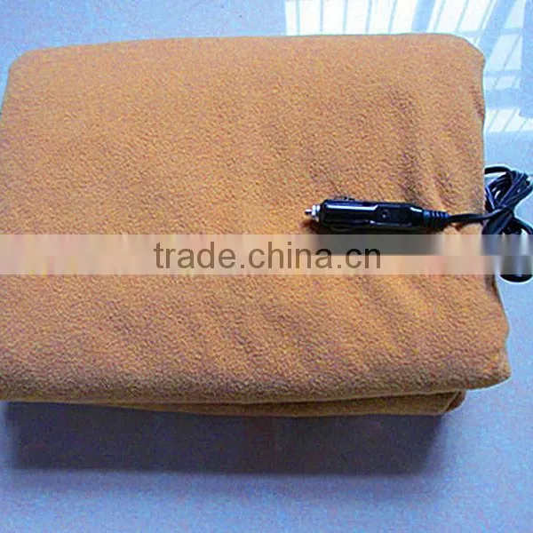12V Portable Polar Fleece Electric Heating Blanket photo-3