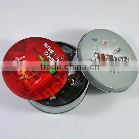 Tin Cup Mats With Cork/round Tin Cup Mats/ Tinplate Cup Mat CJ059