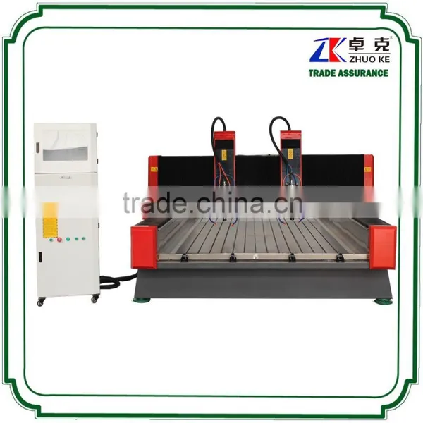 2 5.5KW Spindle Marble Granite 2D 3D Relief Stone Carving Machine 1325
