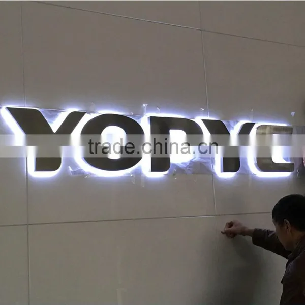 Waterproof Advertising Office Lobby Signs