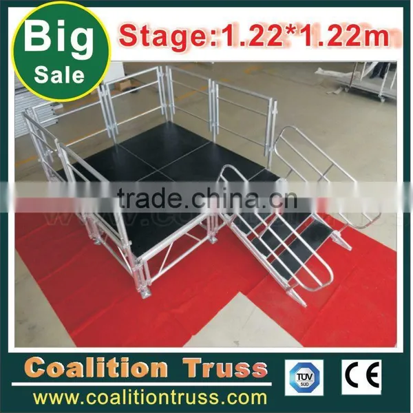 Easy Install Aluminum Wedding Stage/glass Stage/ Acrylic Stage photo-2