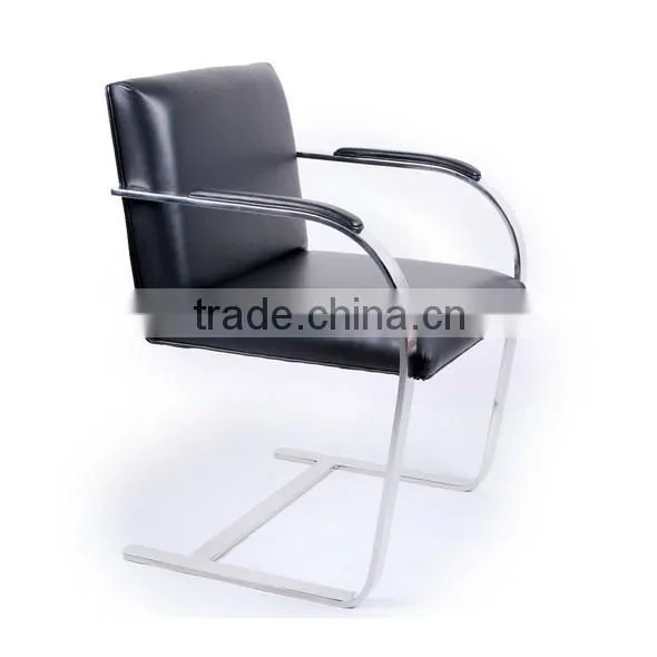 Mies Van Der Rohe Executive Arm Chair - BRNO Flat Chair Reproduction photo-3