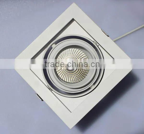 20w 30w 40w 60w 90w Adjustable Recessed Rectangle Led Grille Light photo-4