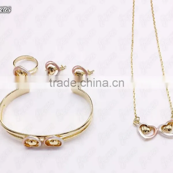 2016 China Wholesale Fashion Crystal Children's Jewelry Set