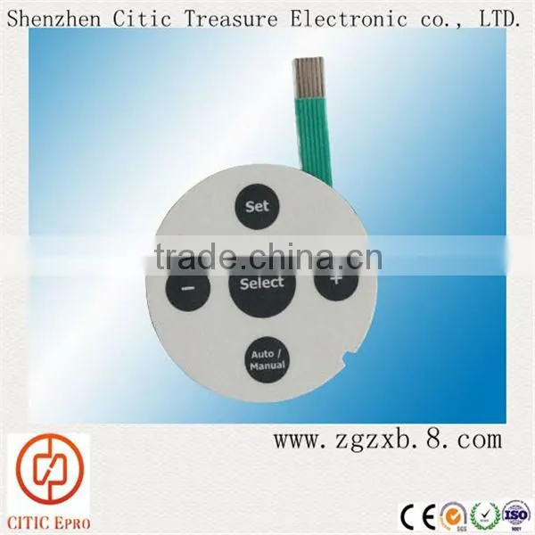 Remote Key Rubber Membrane Switch Push Button