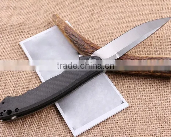 OEM Carbon Fiber Material Outdoor Rescue Pocket Knife photo-4