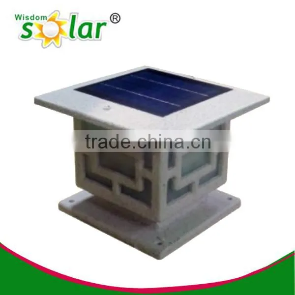 Aluminium Material Rechargeable European Outdoor Pillar Lighting photo-4