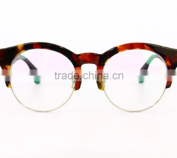 G3097-C1681 Fashion High Quality Demi Half Rimless Reading Glasses photo-2