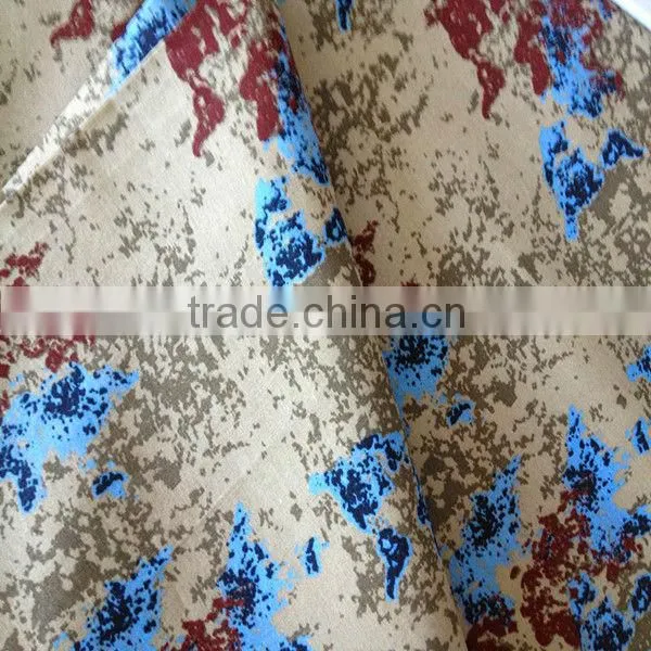 Plain 100%cotton Printed Fabric for Ladies' Dressing
