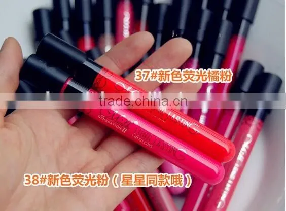 Menow 38 Colors and 6 Pcs Waterproof Long Lasting Lip Gross Leaves Your Lips Fuller & Sexy photo-5