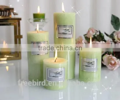 Personalized Pillar Wax Candles for Holiday Celebrations photo-2