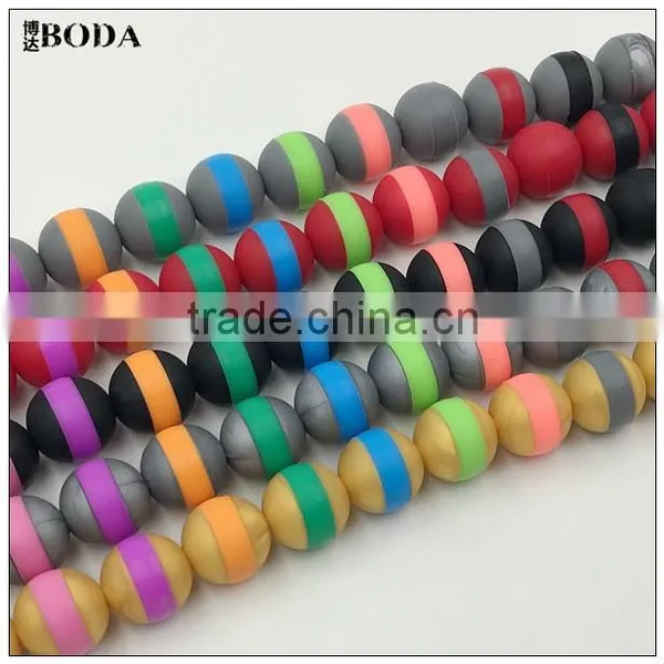Loose Silicone Beads Star Round Silicone Beads photo-2