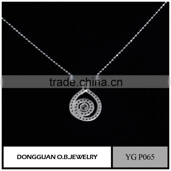 Latest Wholesale Costume Jewelry Silver Pearl Pendant Jewellery Necklace photo-5