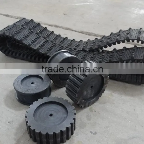Produce and Customize Robot Rubber Tracks and Wheels