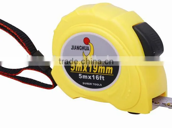 Double Side Embossed Tape Measure With Rubber Coated OEM Brand Steel Measuring Tape From CE ISO9001 BSCI Factory photo-3