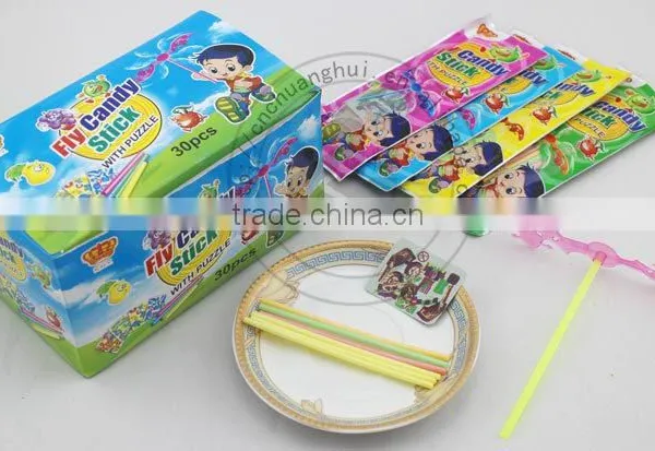 Bamboo Artificial Dragonfly Candy Stick With Puzzle photo-2