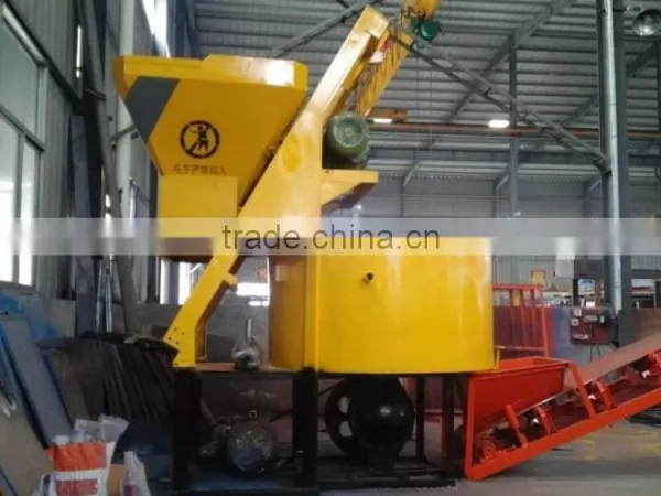 Manual Press Brick Block Machine HYM-JS500 Concrete Mixer photo-6
