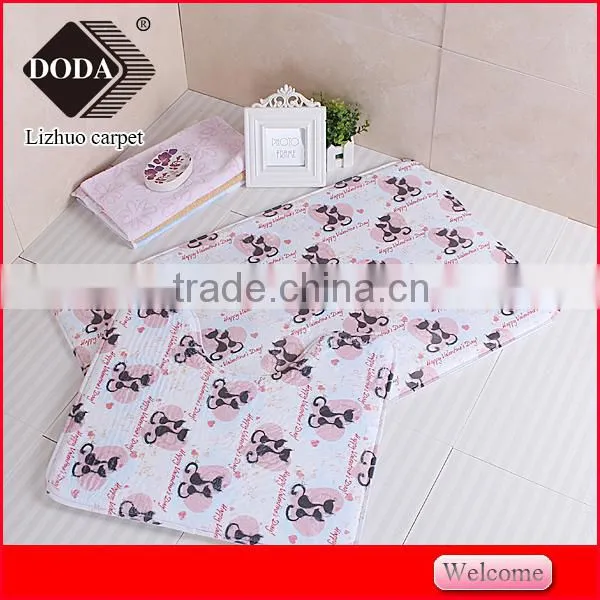 2016new Arrival Memory Foam Carpet Soft Carpet Bathmat 3pcs Carpet Door Rugs photo-6