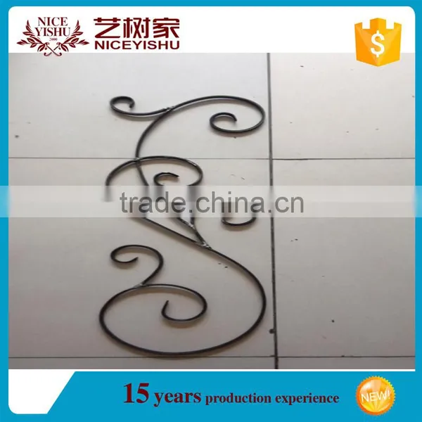 Decorative Wrought Iron Stamping Ornaments,Metal Stamping Leaves photo-2