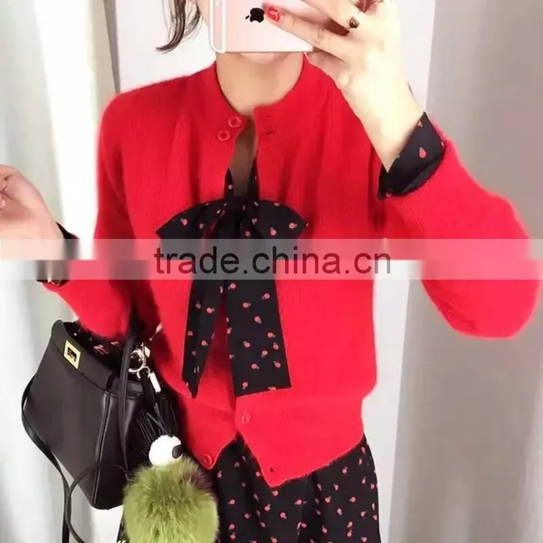 Handmade Women Colorful Knitted Sweater Models photo-6