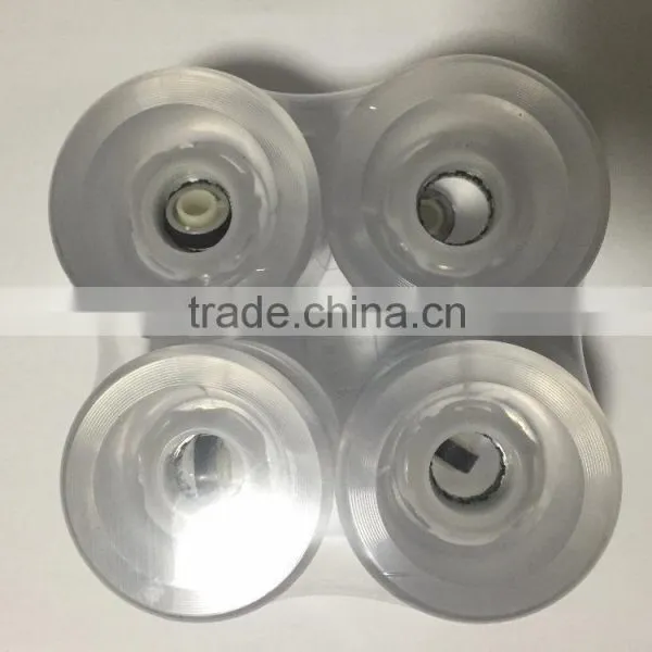 Wholesale Led Clear pu Skateboard Wheels 70x51mm photo-3