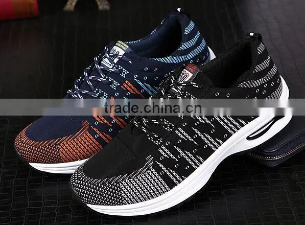 China Factory Men Air Cushion Sport Shoes Manufacturer Athletic Shoes photo-2