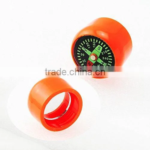 Multi Functions 5 in 1 Survival Kits Whistle Compass Outdoor Safety Emergency With Flint Capsule Mirror photo-4