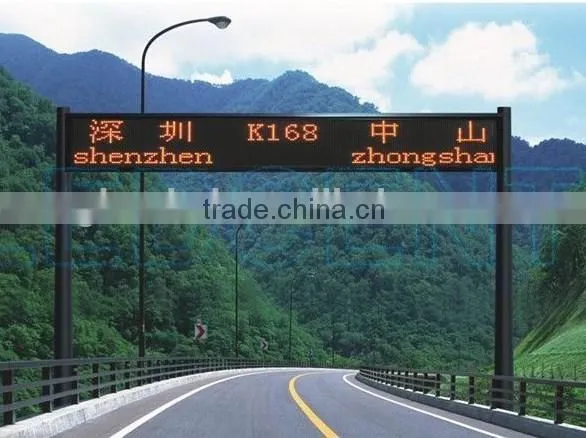P31.25 Amber Color VMS Variable Message Signs for Traffic Guidance photo-3