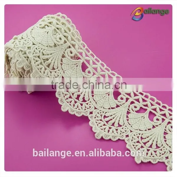 2016 Big Swiss Lace Trim for Fashion Show