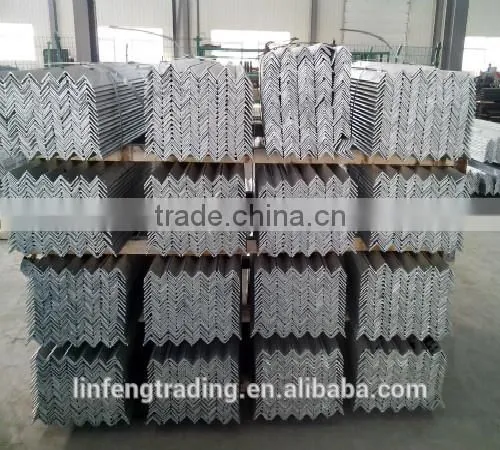 Black Hot Rolled Mild Carbon Q235 SS400 A36 Steel Angle Bar, Angle Steel photo-3
