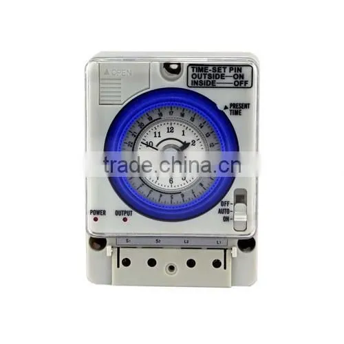 24Hour/15MIN 110VAC-240VAC Programmable Time Switch Mechanical Timer Switch