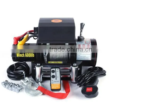6000 IBS 4X4 off Load Winch for Jeep