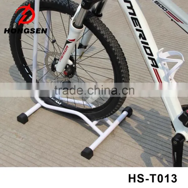 Easy Assembly Bicycle Floor Mounted Repair Rack Bike Metal Rack Support Brackets photo-5