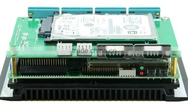 Atom N2600/N2800 Dual Core CPU Industrial pc Embedded 12V Mini PC photo-5