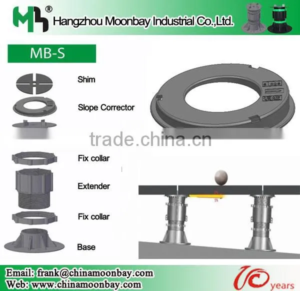 Adjustable Plastic Terrace Pedestal photo-2