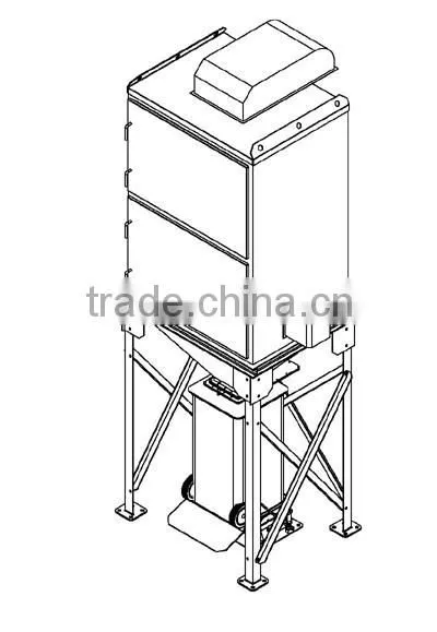 Wood Working Shake Bag Dust Collector photo-2