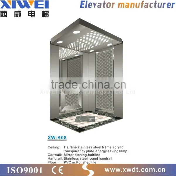 XIWEI 3-5 Persons Home Elevator Lift Manufacturer In China photo-2