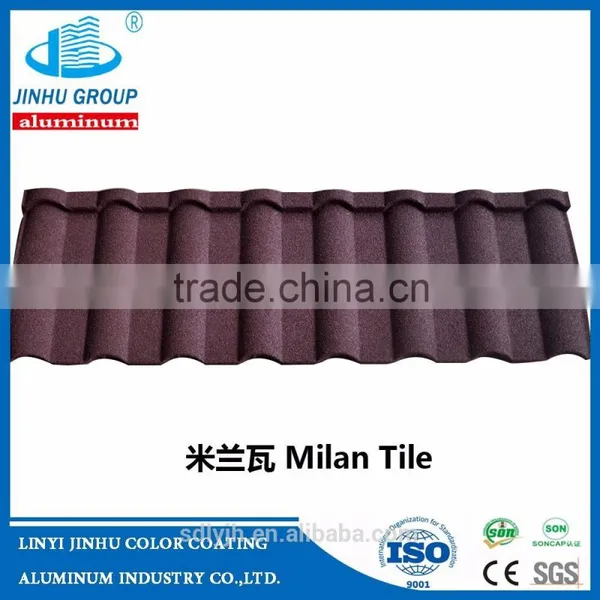 Aluzinc Roof Sheets of Stone Coated Steel Roof Tile photo-2