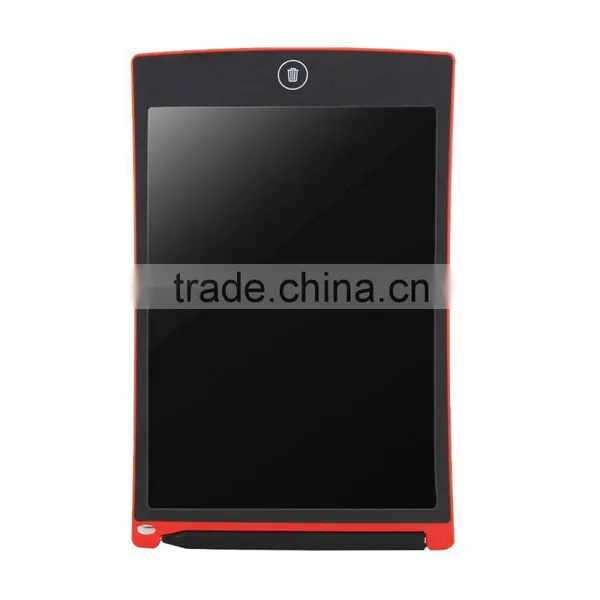 Red Portable 8.5" LCD Writing Pad, Notepad Electronic Pen Drawing Graphics Tablet, Digital Handwritten Handwriting Board photo-2
