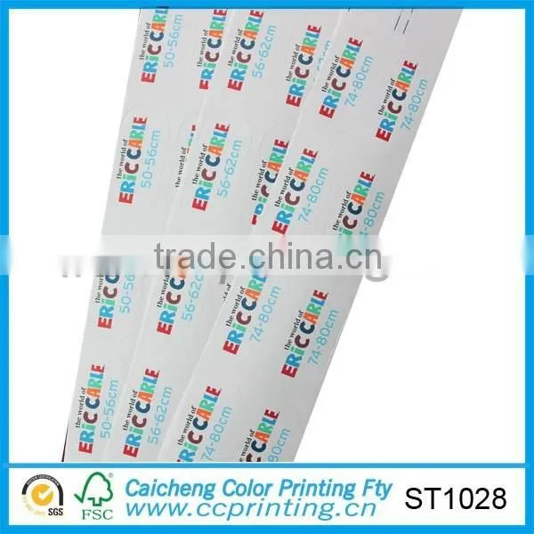 Manufacture Paper Sticker Baby Cloth Sticker Label photo-6