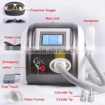 Haemangioma Treatment ND Yag Laser 1064nm Tattoo Removal Machine Q-switched F12 Laser Removal Tattoo Machine photo-4