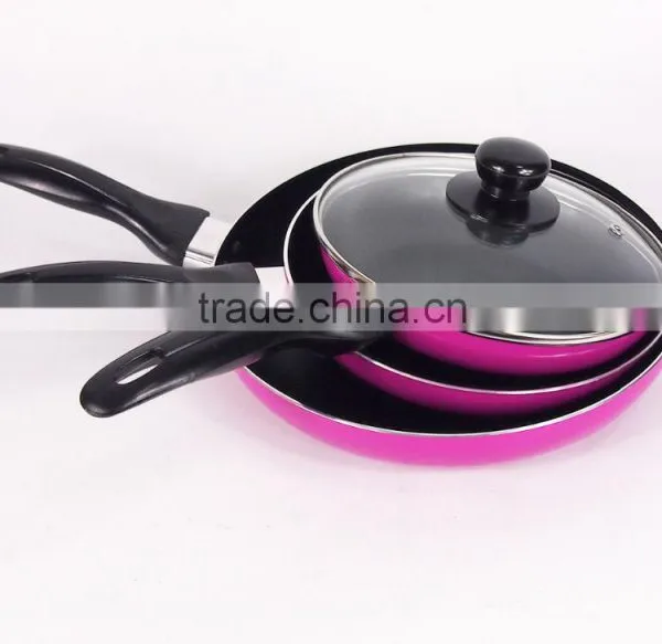 New Style Pink Aluminum Non-Stick Frying Pan As Seen On Tv photo-2