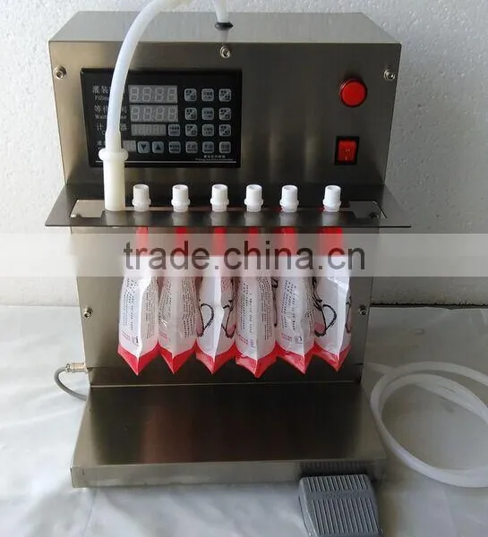 Electric Vegetable Oil, Juice Spout Pouch Filling Machine photo-2