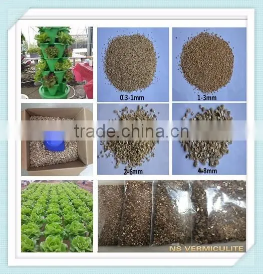 China Horticultural Grade Soil Golden Expanded Vermiculite photo-4
