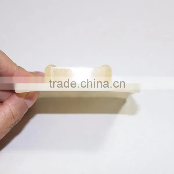 Bulk Stocked Hotel Bathroom Diomand Acrylic Soap Dishes Holders (XJJD33) photo-3