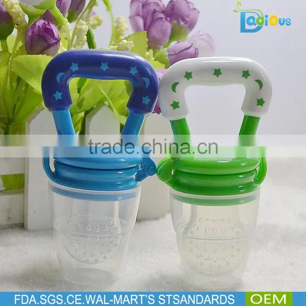 New Product Eating Utensils Food Grade Baby Pacifier Liquid Fruit Vegetables Feeder photo-2
