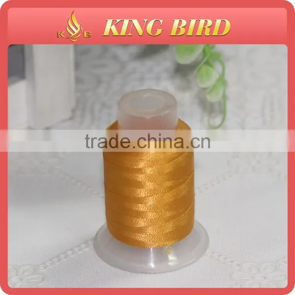 100% China Organic Polyester Embroidery Bobbin Thread photo-2