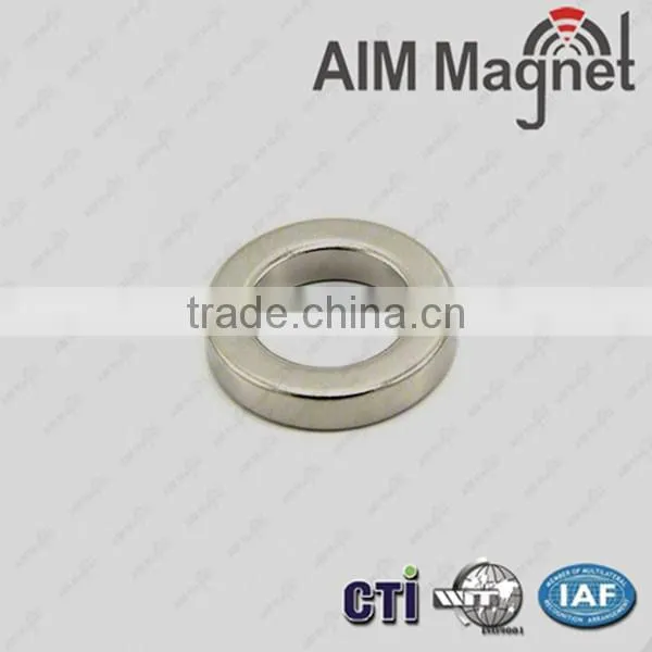 Sintered Ndfeb Ring N45 Ni Coating Magnets photo-2