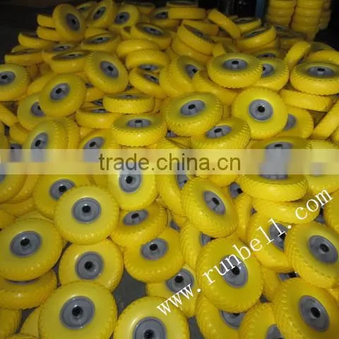 10" PU Foam Beach Trolley Wheels Made in China photo-4